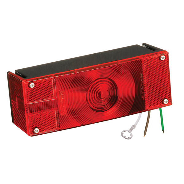 A Wesbar Low Profile 8 Function Left-Roadside Trailer Light >80" on a white background.