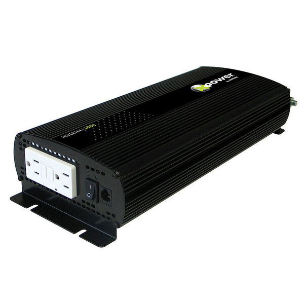 A Xantrex XPower 1000 Inverter GFCI & Remote ON/OFF UL458 on a white background.