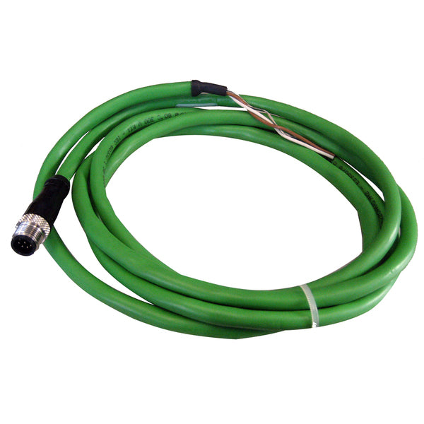 A UFlex Power A T-VT2 Universal V-Throttle Cable - 6.5' with a black connector on it.