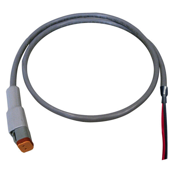 A UFlex Power A M-P1 Main Power Supply Cable - 3.3' with two wires on it.