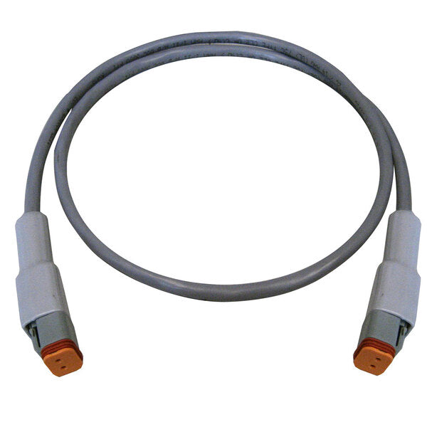 A UFlex Power A M-PE1 Power Extension Cable - 3.3' with two orange connectors.