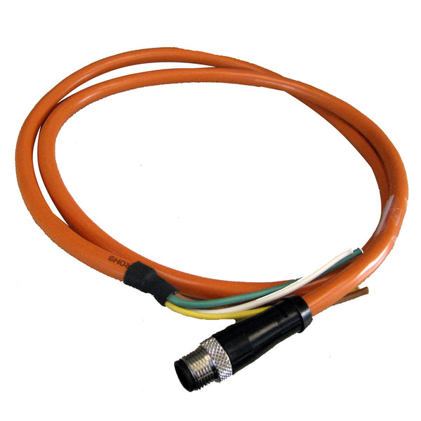 An UFlex Power A M-S1 Solenoid Shift Cable - 3.3' with a black connector on it.