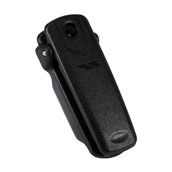 A Standard Horizon Heavy Duty Belt Clip f/HX370S, HX370SAS, & HX471S for a cell phone.