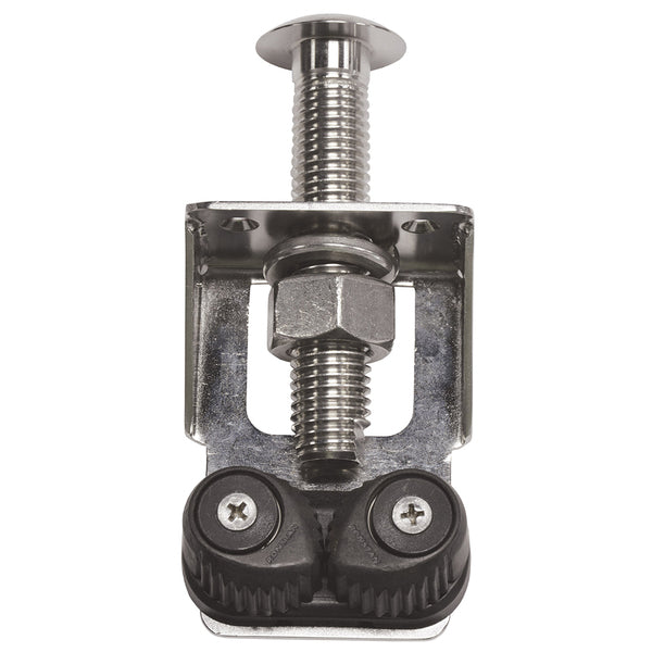 A TACO Outrigger Line Tensioner with a screw on it.