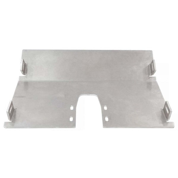 A T-H Marine 12" ATLAS Hole Shot Plate w/Transducer Cut Out, specifically designed with a Transducer Cut Out for the ATLAS™ hydraulic jack plate.