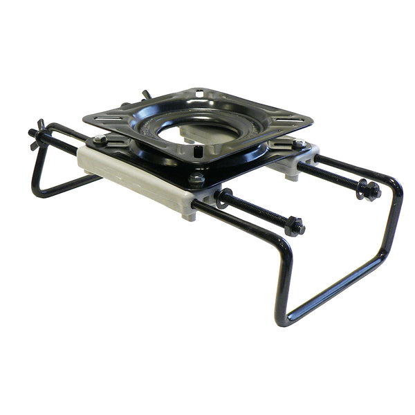 A small Springfield Jon Boat Seat Clamp - 8" to 20-1/2" with a metal base on it.