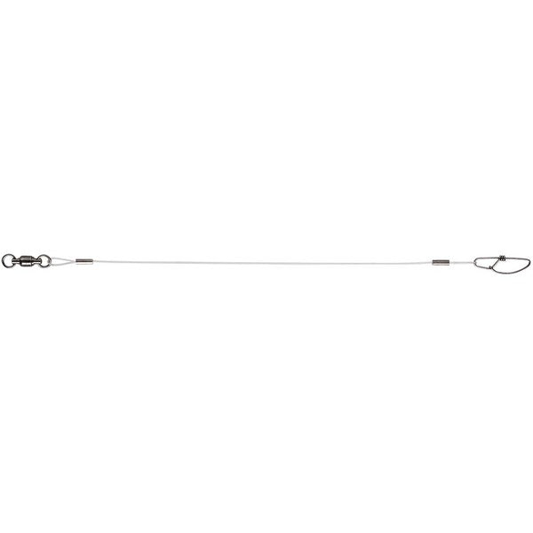 A fishing line with a VMC Fluorocarbon Leader - 80lb - 18" and a hook attached to it.