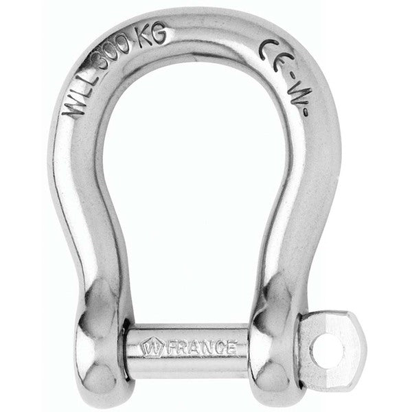 A Wichard Self-Locking Bow Shackle - Diameter 5mm - 3/16" on a white background.