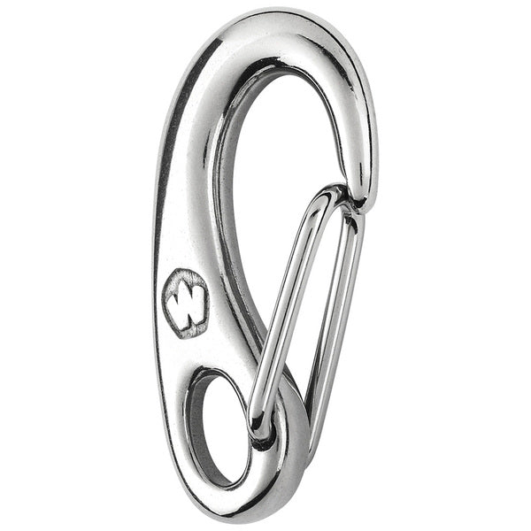 A Wichard Snap Hook - Length 3-15/16" for fastening on a white background.
