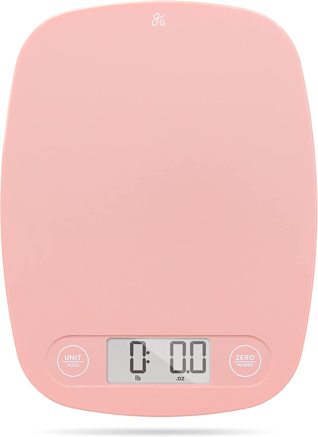 Eggshell White Food Scale - Digital Display Shows Weight in Grams, Ounces, Milliliters, and Pounds | Perfect for Meal Prep, Cooking, and Baking | Designed in St. Louis