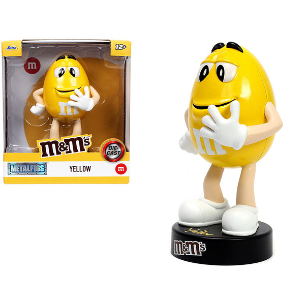 Yellow M&M's 5.25" Diecast Figurine "Metalfigs" Series by Jada Yellow M&M's 5.25" Diecast Figurine "Metalfigs" Series by Jada Yellow M&M's 5.25" Diecast Figurine "Metalfigs" Series by Jada Yellow M&M's 5.25" Diecast Figurine "Metalfigs" Series by Jada