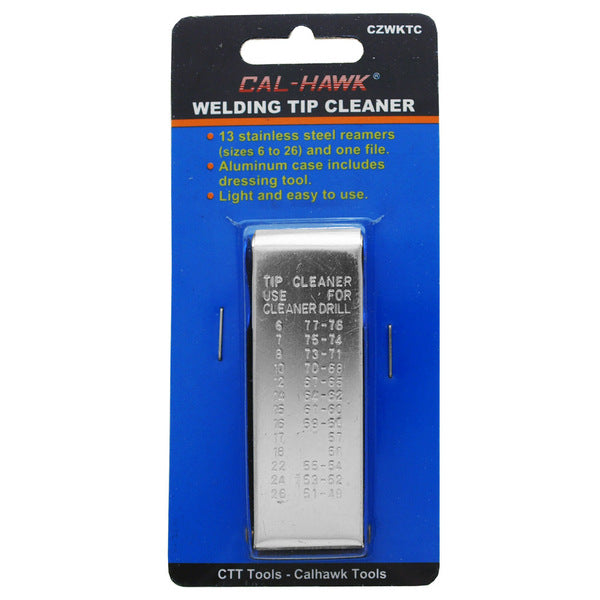 A package of the Welding Tip Cleaner.