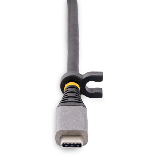 4K60Hz StarTech.com USB-C Multiport Adapter, 3-Port USB Hub, 100W Power Delivery Pass-Through, Certified Works with Chromebook