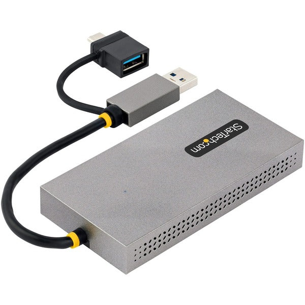 A StarTech.com USB to Dual HDMI Adapter with two usb ports.