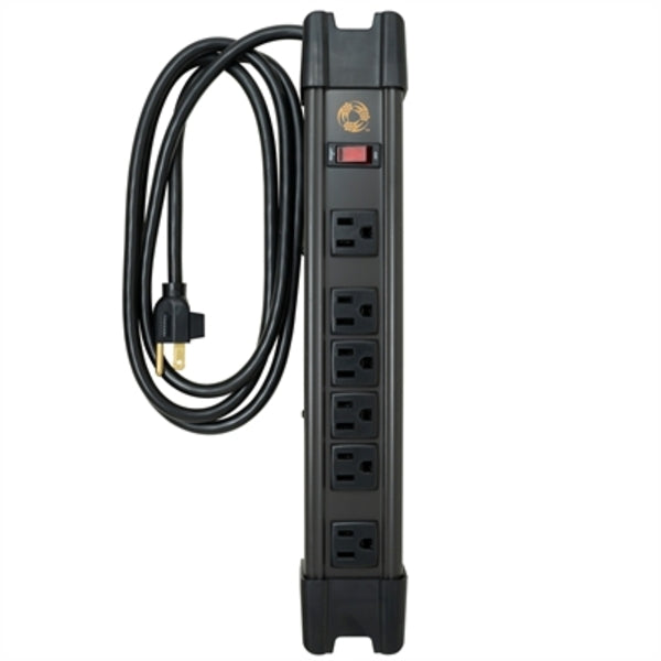 A Southwire 6-Outlets Power Strip with four outlets.