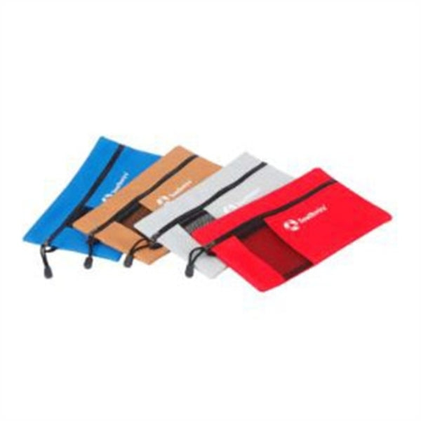 Four different colored Southwire Storage Bags on a white background.