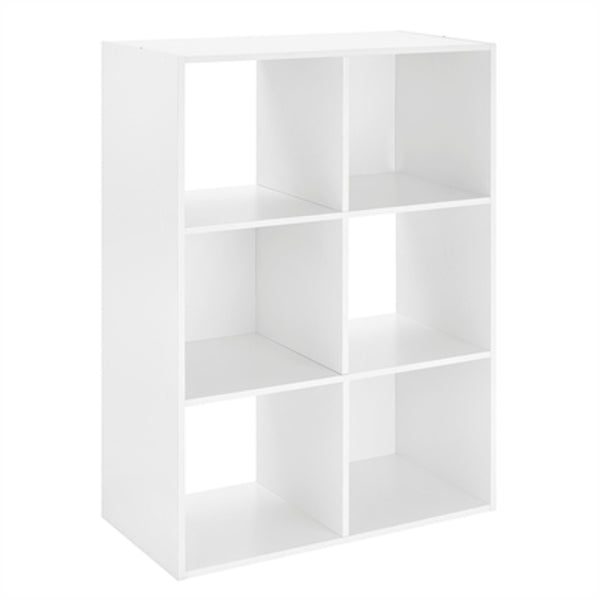 A Whitmor Storage Rack with four shelves.
