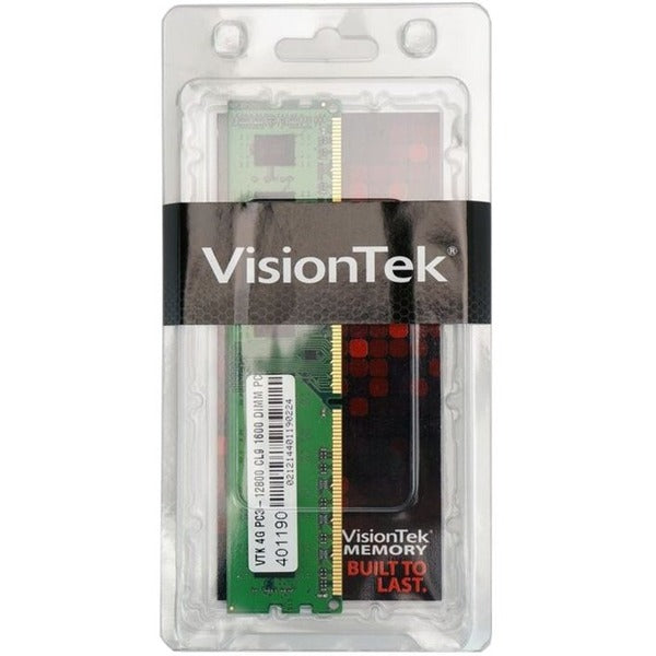 VisionTek 4GB DDR3 1600 MHz (PC3-12800) CL9 DIMM - Desktop.