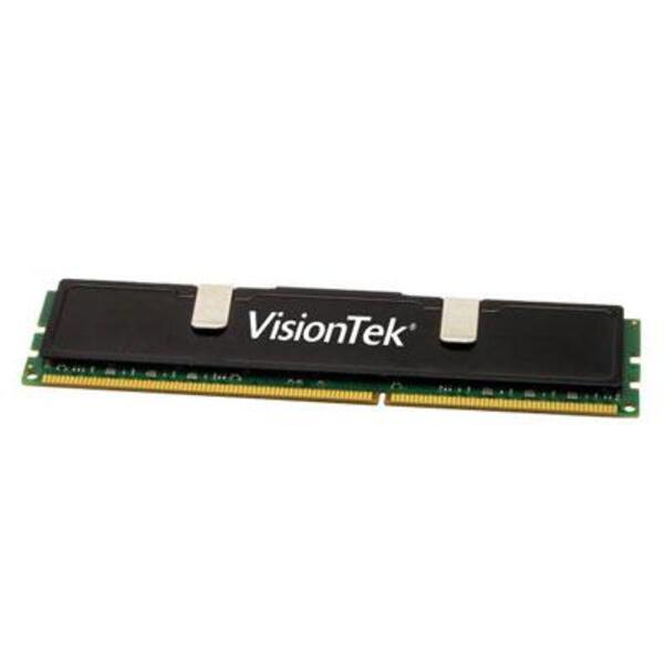 VisionTek 4GB DDR3 1333 MHz (PC3-10600) CL9 DIMM Low Profile Heat Spreader - Desktop.
