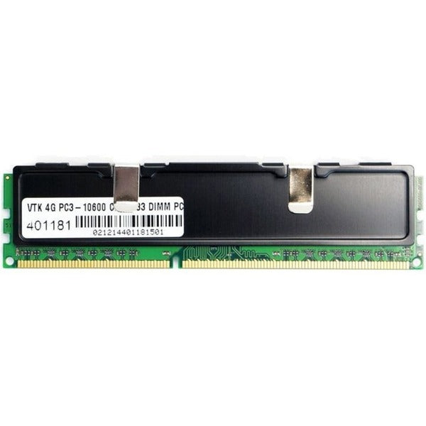 VisionTek 4GB DDR3 1333 MHz (PC3-10600) CL9 DIMM Low Profile Heat Spreader - Desktop.