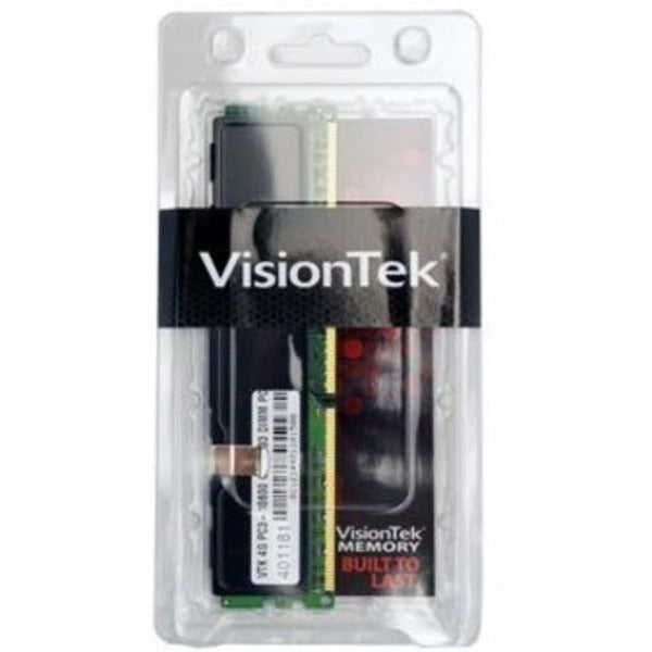 VisionTek 4GB DDR3 1333 MHz (PC3-10600) CL9 DIMM Low Profile Heat Spreader - Desktop.