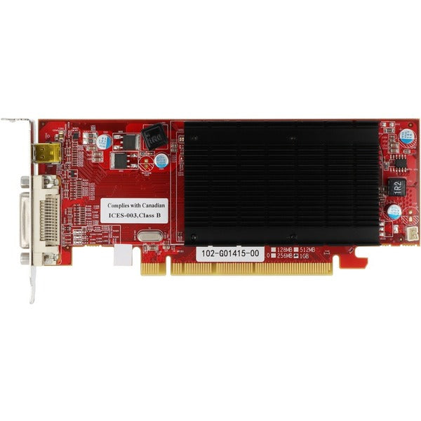 Visiontek radeon VisionTek Radeon 6350 SFF 1GB DDR3 3M DMS59 (2x DVI-I, miniDP) w/ 2x DVI-I to VGA Adapter.