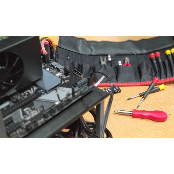 A VisionTek PC Toolkit 26 Piece with pliers, screwdrivers and wrenches.