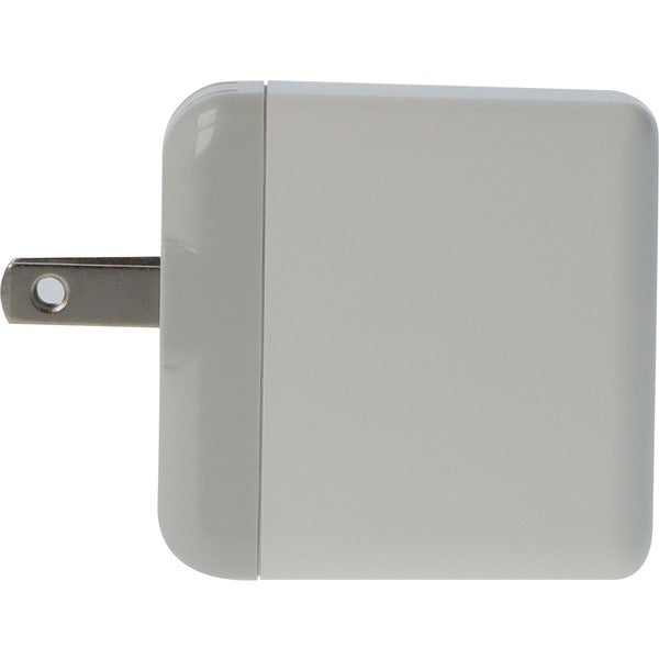 A VisionTek 20W USB-C Power Adapter on a white background.