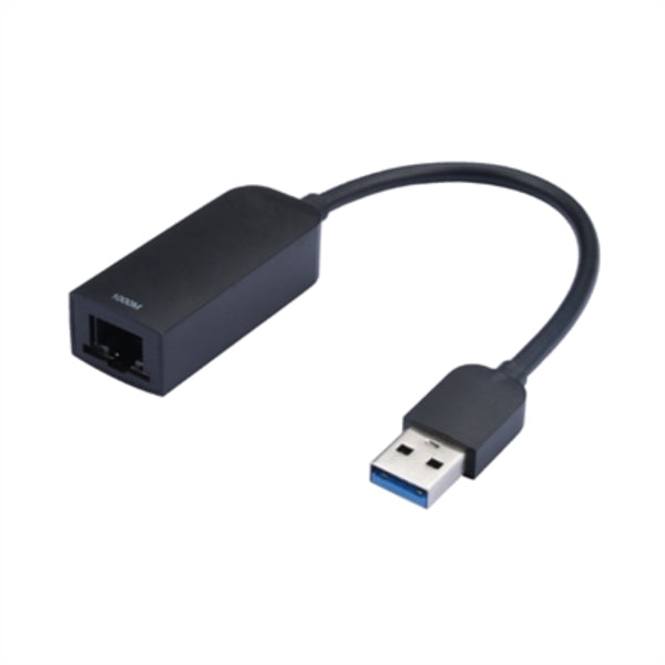 A VisionTek USB 3.0 to Gigabit Ethernet Adapter (M/F) on a white background.