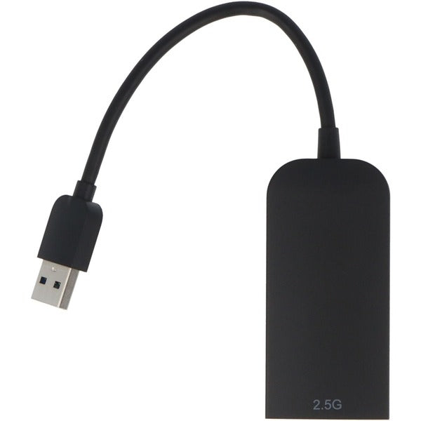 A VisionTek USB-A 3.0 to 2.5Gb Ethernet HDMI to USB adapter on a white background.