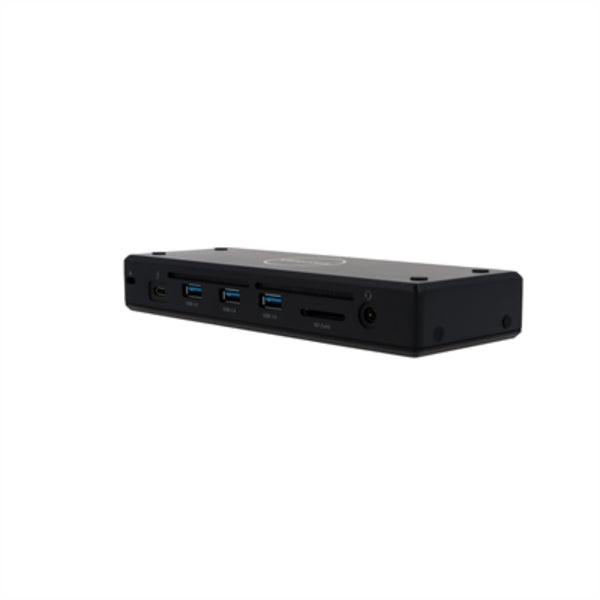 A VisionTek Dual Display 4K Thunderbolt 4 Docking Station with 80W Power Delivery on a white background.