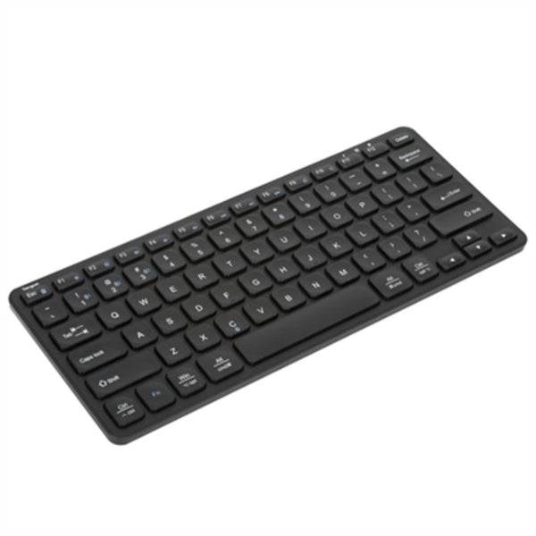 A Targus Compact Multi-Device Bluetooth Antimicrobial Keyboard on a white background.