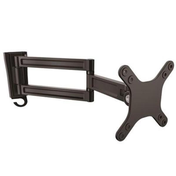A StarTech.com Wall Mount Monitor Arm - Dual Swivel - Supports 13'' to 34'' Monitors - VESA Mount - TV Wall Mount - TV Mount with two arms.
