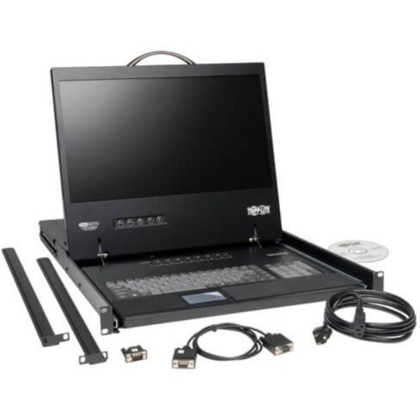 Tripp Lite NetController 8-Port 1U Rack-Mount Console KVM Switch with 19-in. LCD