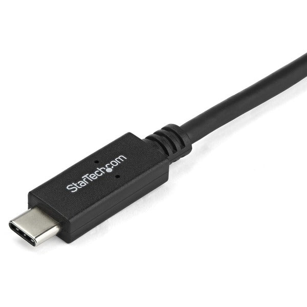 A StarTech.com 3.3 ft / 1 m USB-C to DVI Cable - USB Type-C Video Adapter Cable - 1920 x 1200 - Black.