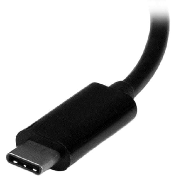 A StarTech.com USB-C Multiport Video Adapter - 3-in-1 USB Type-C Video Adapter - USB-C to VGA, DVI, HDMI - 4K 30 Hz - CDPVGDVHDBP.