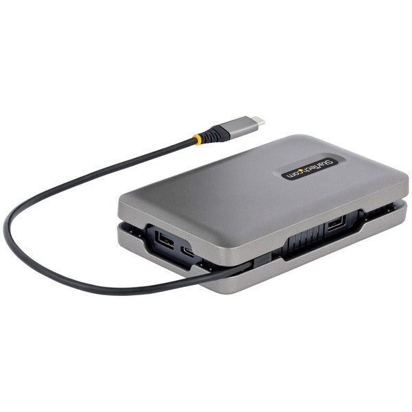 StarTech.com USB-C Multiport Adapter w/USB-C DP Alt Mode Video/4K HDMI/VGA, USB-C Dual Monitor Docking Station, Type C Mini Dock/MST HubStarTech.com USB-C Multiport Adapter w/USB-C DP Alt Mode Video/4K HDMI/VGA, USB-C Dual Monitor Docking Station, Type...