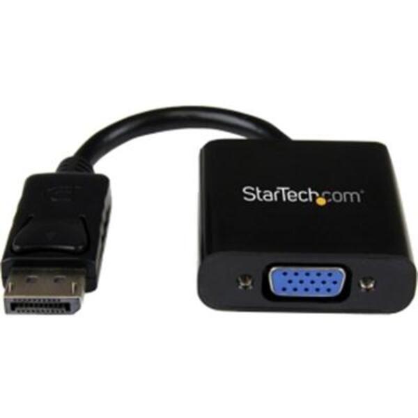 Startech.com DisplayPort to VGA Adapter, Active DP to VGA Converter, 1080p Video, DP to VGA Adapter Dongle (Digital to Analog), DP 1.2.