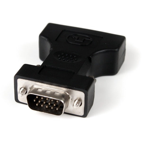 A pair of StarTech.com DVI to VGA Cable Adapters - Black - F/M.