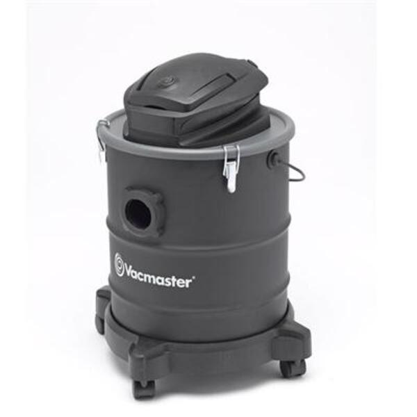 A Vacmaster Ash Vacuum with powerful suction for fine dust, featuring a black handle.