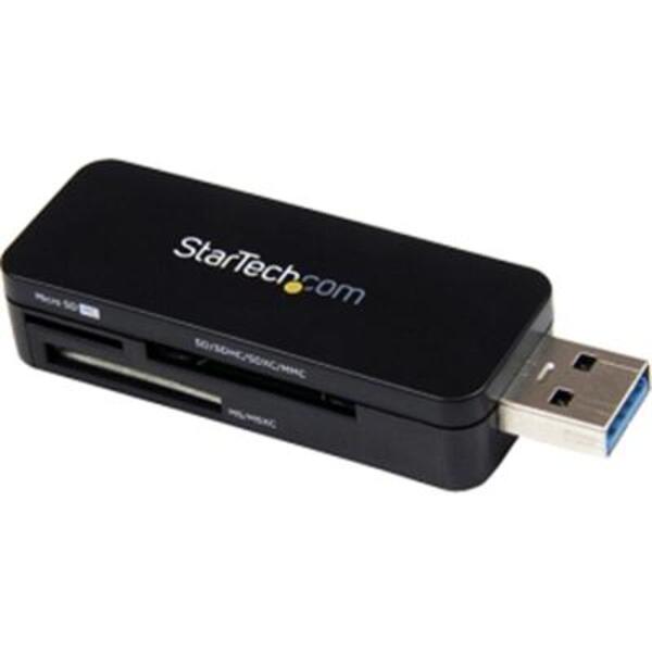 Star Tech.com USB 3.0 External Flash Multi Media Memory Card Reader - SDHC MicroSD to sd card adapter.