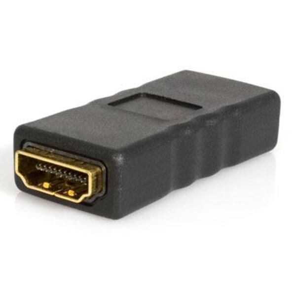 StarTech.com HDMI to HDMI adapter, High Speed HDMI to HDMI connector, 4K 30Hz HDMI to HDMI coupler, HDMI female to HDMI female converter.