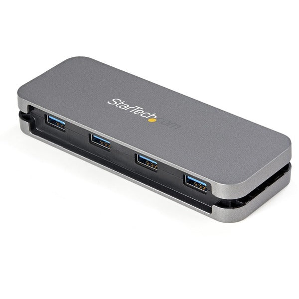 StarTech.com 4 Port USB C Hub - 4x USB-A - 5Gbps USB 3.0 Type-C Hub (USB 3.2/3.1 Gen 1) - Bus Powered - 11" Long Cable w/ Cable Management