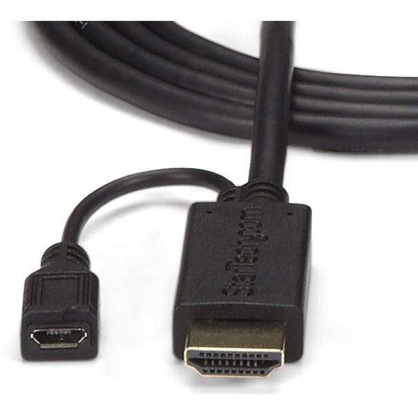 A StarTech.com HDMI to VGA Cable - 6 ft / 2m - 1080p - 1920 x 1200 - Active HDMI Cable - Monitor Cable - Computer Cable.