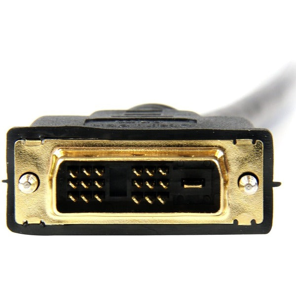 A StarTech.com 10 ft HDMI to DVI-D Cable - M/M on a white background.