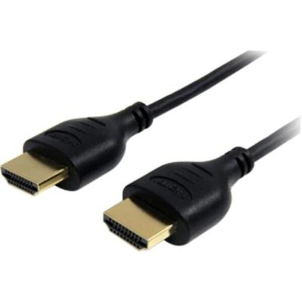 StarTech.com 6ft Slim HDMI Cable, 4K High Speed HDMI Cable with Ethernet, 4K 30Hz UHD HDMI Cord 36AWG