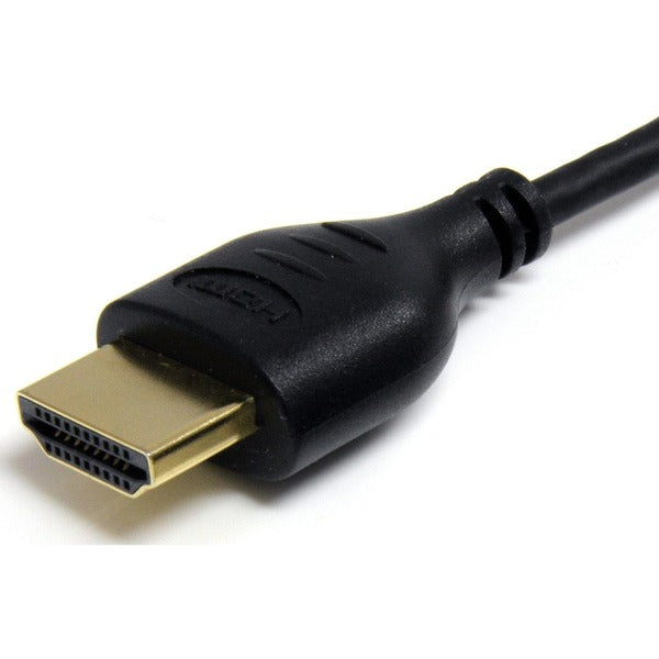 StarTech.com 6ft Slim HDMI Cable, 4K High Speed HDMI Cable with Ethernet, 4K 30Hz UHD HDMI Cord 36AWG
