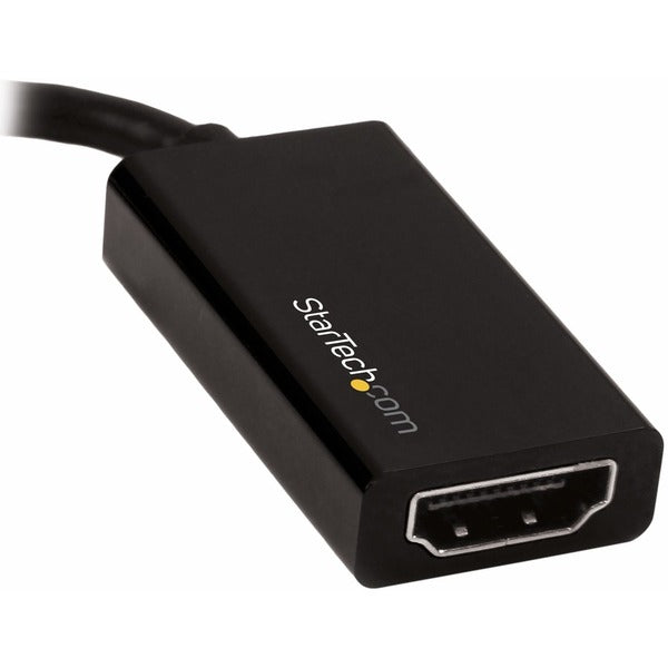 A StarTech.com Mini DisplayPort to HDMI Adapter - 4K mDP to HDMI Converter - UHD 4K 60Hz.