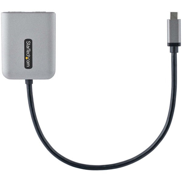 StarTech.com USB-C to Dual HDMI MST HUB logo on a white background.