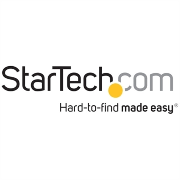 StarTech.com DP to Dual HDMI MST HUB, Dual HDMI 4K 60Hz, 2 Port DisplayPort Multi Monitor Adapter with 1ft/30cm Cable, DP 1.4 | DSC | HBR3 logo on a white background.